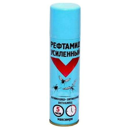 аэрозоль РЕФТАМИД Усиленный Максимум от всех кровососущих 5 часов 150м остеонорм мсм максимум витатека табл п о 30