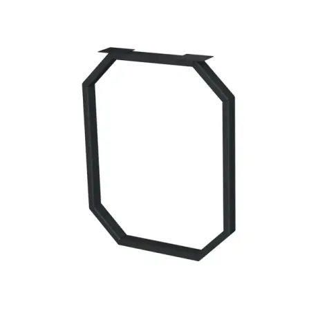 Подстолье для обеденного и письменного стола 71 см металл цвет черный подстолье деревянное 520х520х800мм хв п сорт а