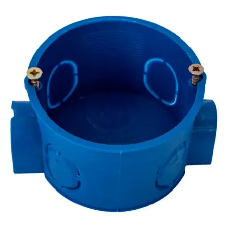 Подрозетник Gusi Electric 60x40 мм с лапками IP20 цвет синий