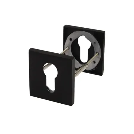 Накладка на замочную скважину KREAFORTA цвет черный 2 шт. накладка на зеркало заднего вида из абс пластика для haval dargo 2021 2022 2023