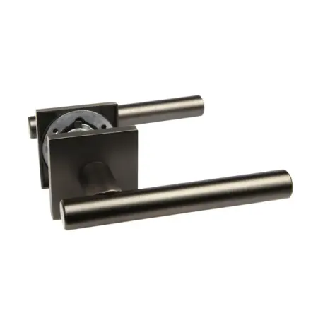 Дверная ручка на розетке KREAFORTA Усожа без запирания цвет графит льняная дверная занавеска в китайском стиле