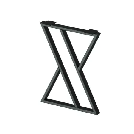 Подстолье для обеденного и письменного стола Топ500 Лофт 71 см Z-образное металл цвет черный подстолье для стола prosmith лофт 710х550мм z образное