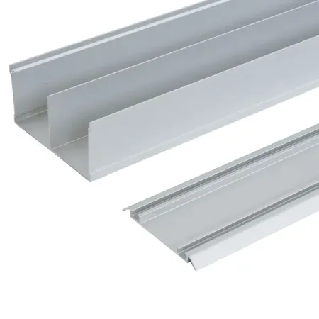 Комплект направляющих для раздвижных дверей KONSENSA 158.3 см цвет серебристый пылезащитный   для направляющих sbr12 sbr16 sbr20 sbr25 sbr30