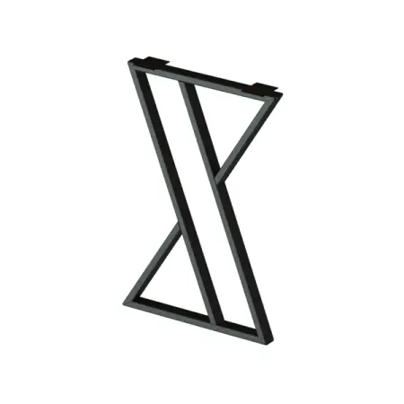 Подстолье для рабочей поверхности Лофт 85 см Z-образное металл цвет черный подстолье деревянное 520х520х800мм хв п сорт а