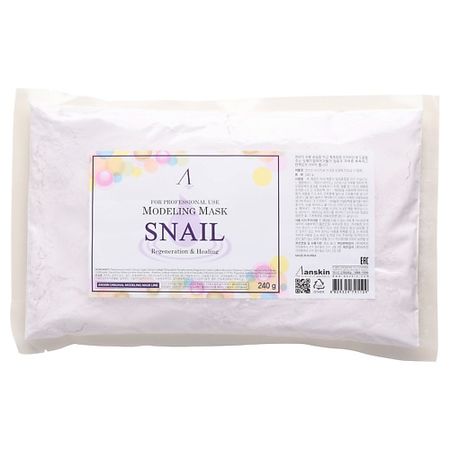 Маска для лица ANSKIN Маска альгинатная с муцином улитки маска для лица aravia professional лифтинговая с муцином улитки для сухой и зрелой лица 150 мл