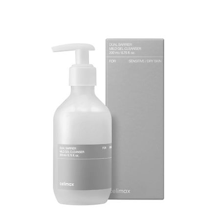 Гель для умывания CELIMAX Гель-пенка для умывания с церамидами Dual Barrier Mild Gel Cleanser пенка для умывания celimax слабокислотная 150 мл