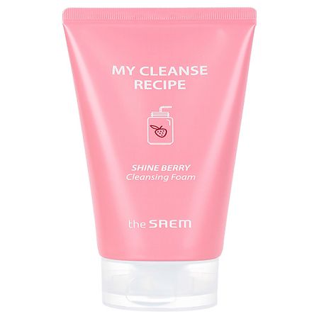 Пенка для умывания THE SAEM Пенка My Cleanse Recipe -Shine Berry