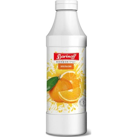 Концентрат Barinoff апельсин, пластиковая бутылка, 1 кг