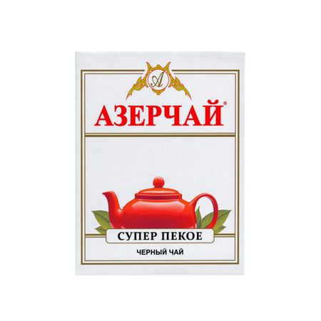 Чай Азерчай чёрный байховый Супер пекое 100 г