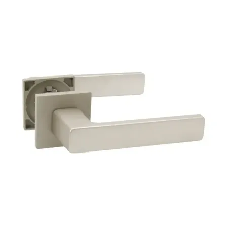 Дверная ручка на розетке Edson EDS-25-Q2 без запирания цвет никель ручка дверная rucetti 02 никель сатиновый